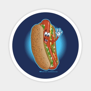 Mr Hot Dog Magnet